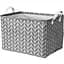 Кошик Idea Home TC-33 Vector 38x26x24 см сірий (TC-33 Vector) - мініатюра 1