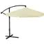 Садовый зонт GardenLine GAO1503 Banana с LED подсветкой Beige [144770] - миниатюра 5