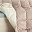Ковдра Ideia Woolly зимова, 220х200 см, молочний з бежевим (8-34176) - мініатюра 6