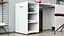 Стол-тумба трансформер Смарт 1/2 Ferrum-decor 750x1450x600 ДСП Белое 16 мм (FRD-105074) - миниатюра 8