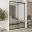 Шкаф-купе двухдверный MebelStar Комбо BG 2 Зеркала 170x45x240 см Кашемир (MBS-10758) - миниатюра 1
