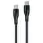 Кабель Proove Soft Silicone Type-C to Type-C 60W (2m) black - мініатюра 1