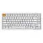 Keychron Клавиатура механическая J1 82Key, K pro Banana, WL/BT/USB-A, QMK, Hot-swap, EN/UKR, RGB, белый - миниатюра 4