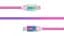 Кабель REAL-EL Premium USB Type-C - USB Type-C (M/M), 1 м, Rainbow (EL123500053) - миниатюра 4