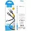 Кабель Hoco X109 Energy silicone charging data cable iPL-1 м Чорний - мініатюра 2