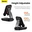 Подставка для гаджетов Baseus Seashell Series Folding Phone Stand B10551500111-00 Black - миниатюра 5