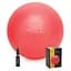 М'яч для фітнесу (фітбол) 4FIZJO 55 см Anti-Burst Red 4FJ0031 (P-5907222931509) - мініатюра 1