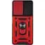 Чехол Ummi Camshield Serge Ring для Samsung Galaxy A23 4G Красный/Red - миниатюра 2