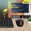 Комплект (Клавіатура та миша) CANYON SET-W01 Keyboard+Mouse Wireless Black - мініатюра 6