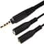 Перехідник XoKo SC-009 Jack 2x3.5-мм jack(M) - 3.5-мм 4pin jack(F) (XOKO SC-009) - мініатюра 2