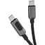 Кабель XO NB-Q203B Digital display data type-c cable 60W Черный - миниатюра 1