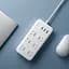 Сетевой фильтр удлинитель Xiaomi 6 розеток + 3 USB порта 1.8 m Mi Power Strip - миниатюра 3