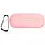 Чохол-накладка DK Silicone Candy Friendly з карабіном для Huawei FreeBuds SE (pink) - мініатюра 1