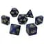 Набір кубиків Galaxy 7 Dice Set - Dark blue , 7 шт. (g7dgala02) - мініатюра 1