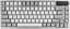 Клавіатура бездротова Asus ROG Azoth RGB WL BT White (90MP031A-BKUA11) - мініатюра 6