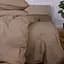 Простыня MirSon Ranforce Elite 17-0610 Stripe Light Brown 160х110 см (2200008198480) - миниатюра 1