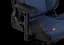 Геймерське крісло GT Racer чорне з темно-синім (X-8005 Dark Blue/Black) - мініатюра 8