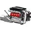 Конструктор Mould King Mking Двигатель и коробка передач MB V8 (10203) [161049] - миниатюра 2