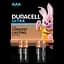 Лужні батарейки мізинчикові Duracell Ultra 1,5 V AAA LR03/MX2400, 4 шт. (5004806) - мініатюра 2