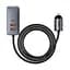 Автомобільний зарядний пристрій Baseus Share Together PPS multi-port Fast charging car charger with cord 120W 2U+2C CCBT-A0G Grey - мініатюра 2