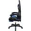 Кресло геймерское Kruger&Matz GX-150 с подставкой для ног Black/Blue - миниатюра 4