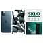 Защитная гидрогелевая пленка SKLO Back (тыл+грани+лого) Camo для Apple iPhone 11 Pro (5.8) Голубой / Army Blue - миниатюра 1