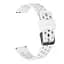 Ремінець для Amazfit BipBip LiteBip SBip UBip 3Bip 3 Pro - білий ширина кріплення 20мм силікон Watchbands double (W38-7WB16746141) - мініатюра 2