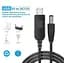 Повышающий переходник-кабель для роутера USB 5V to 12V DC 5.5х2.1 - миниатюра 4