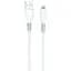 Кабель Biva C-07i Lightning 1m TPU cable White - мініатюра 1