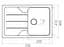 Кухонная мойка Platinum 7850 VERONA (SP000025162) - миниатюра 4