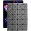 Чехол StatusCASE из экокожи для планшета Apple iPad Pro 4 12,9 2021 Серый ромб - миниатюра 1
