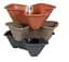 Горщик для квітів Kinzo Garden Тріо 38x38x11 см в асортименті - мініатюра 3