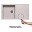 Кухонная мойка Lidz 860x500/240 MAR-07 (LIDZMAR07860500240) - миниатюра 3