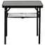 Складний стіл Bo-Camp Northgate 60x45 cm Black/Grey (1404182), Сірий - мініатюра 2