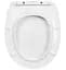 Унітаз підвісний безобідковий Kroner Oker WHI533536 RIMLESS з сидінням (KO533536WHIR) (CV033120) - мініатюра 10