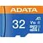 Карта пам'яті ADATA MicroSDXC Premier 32Gb Class 10 UHS-1 A2 + SD адаптер (AUSDH32GUICL10A1-RA1) [162346] - мініатюра 2