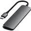 Адаптер Satechi Aluminum Type-C Slim Multi-Port Adapter 4K Space Gray (ST-CMAM) - миниатюра 1