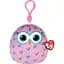 Мягкая игрушка TY Squish-A-Boos Сова Winks 12 см (39573) - миниатюра 1