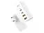 Мережевий зарядний пристрій Baseus GaN2 Pro Quick Charger 2USB + 2Type-C 100W CCGAN2P-L02 White - мініатюра 5