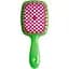 Щітка для волосся Janeke Superbrush small салатова з малиновим - мініатюра 1