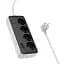 Мережевий подовжувач Hoco AC22 Sunlight 4-bit (PD30W/1C3A) Desktop Socket Black - мініатюра 4