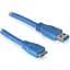 Кабель Atcom USB 3.0 AM/MicroBM 1,8 м blue (12826) - миниатюра 1