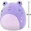 М'яка іграшка Squishmallows Жабка Наомі 30 см фіолетова (SQCR06625) - мініатюра 5