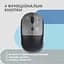 Мишка 2E MF218 Silent Wireless/Bluetooth Black/Grey (2E-MF218WBG) - мініатюра 5