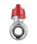 Кран кульовий Thermo Alliance Forte 1/2" ВЗ прямий, PN40, з накидною гайкою, метелик SF261W15 - мініатюра 3