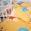 Наволочка MirSon Бязь Kids Time 20-0033 Good dinosaur 40х60 см жовта (2200009638916) - мініатюра 3