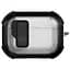 Футляр протиударний Locking Button для навушників Airpods Pro 3 Black - мініатюра 1