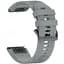Силіконовий ремінець Primo для годинника Garmin Fenix 3/3HR/Fenix 5X/6X Grey - мініатюра 1
