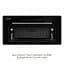 Вытяжка полновстраиваемая Weilor Lumina Wbg 69 Black Silence - миниатюра 11