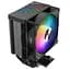 Кулер для процесора PcCooler R400 ARGB, Black, алюміній/мідь, 1x90 мм ARGB, для Intel 1700/1200/115x, AMD AM5/AM4, висота 133 мм, до 180 Вт - мініатюра 2